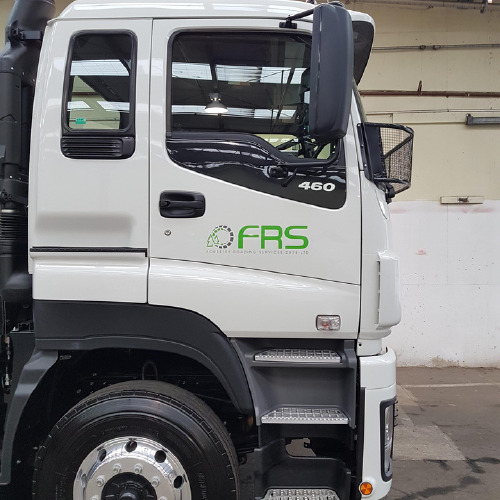 ProSigns FRS truck logo decal